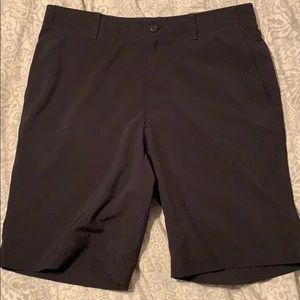 Black PGA Tour Golf Shorts. Size 32.